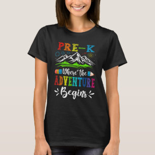 Spaß vor K, wo das Abenteuer wieder in Schoo begin T-Shirt