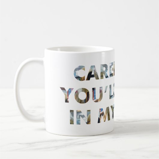 Spaß Vorsichtig, oder am Ende in meinem Roman (Ges Kaffeetasse (Links)