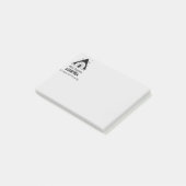 Spaß, was im Camping passiert, lacht Post-it Klebezettel (angewinkelt)