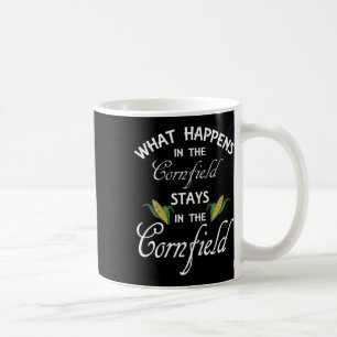 Spaß, was im Cornfield passiert, Bleibe Landleben Kaffeetasse