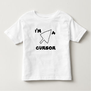 Spaß Web Lingo Ich bin ein CURSOR-T-Shirt in Shirt