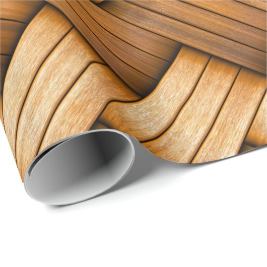 Spaß-Weidenkorbgeflecht Geschenkpapier (Rolleneckpunkt)