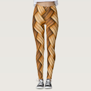 Spaß-Weidenkorbgeflecht Leggings