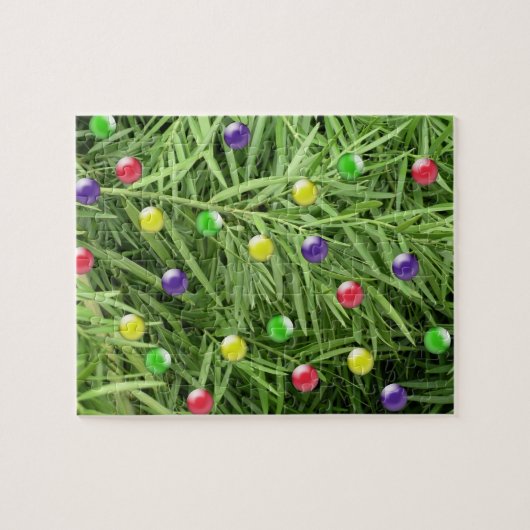 Spaß Weihnachten 3D Ornamente Jigsaw Puzzle (Horizontal)