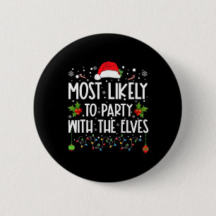 Spaß, Weihnachten am ehesten zu Party mit T Button
