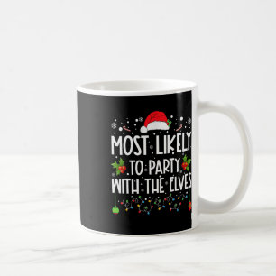 Spaß, Weihnachten am ehesten zu Party mit T Kaffeetasse