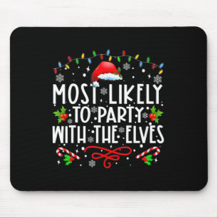 Spaß, Weihnachten am ehesten zu Party mit T Mousepad