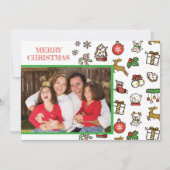 Spaß Weihnachten Doodles (Vorderseite)