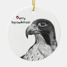 Spaß Weihnachten Falcon Ornament