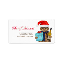 Spaß Weihnachten Foto Moderne Minimale Rücksendead