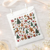 Spaß Weihnachten Gefälligkeitssägen Geschenktütchen (Ausgeschnitten)