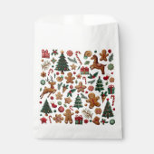 Spaß Weihnachten Gefälligkeitssägen Geschenktütchen (Vorderseite)