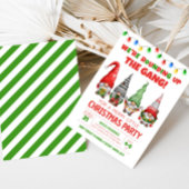 Spaß Weihnachten Gnomes Weihnachten Party Einladun Einladung