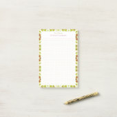 Spaß Weihnachten Grüner Red Dot Grid Planer Organi Post-it Klebezettel (Auf Schreibtisch)