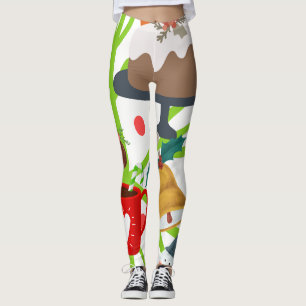 Spaß Weihnachten Leggings! Leggings