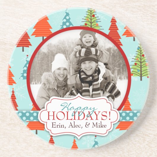 Spaß Weihnachten Untersetzer (Vorne)