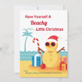 Spaß Weihnachten Weihnachten Neujahr personalisier (Vorderseite)