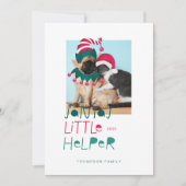 Spaß Weihnachten Weihnachten Santas Little Helper  (Vorderseite)