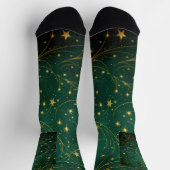 Spaß Weihnachts Design Nachhaltig Premium Crew Soc Socken (Oben)