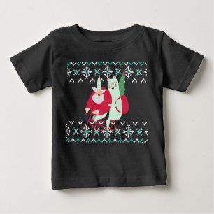 Spaß Weihnachtsfeiertage Baby T-shirt