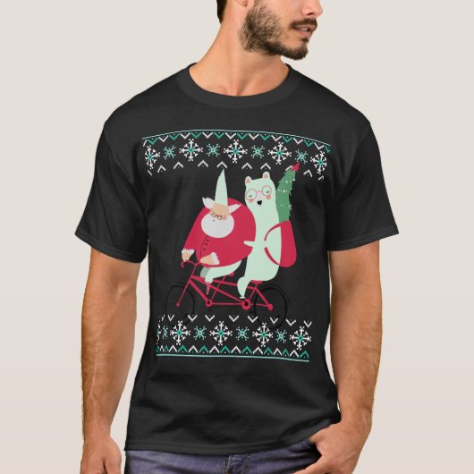 Spaß Weihnachtsfeiertage T-Shirt (Vorderseite)