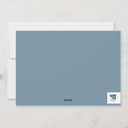 Spaß Weihnachtsschmuck Feiertagskarte (Rückseite)