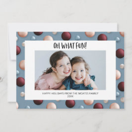 Spaß Weihnachtsschmuck Feiertagskarte