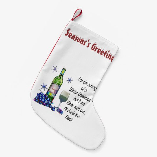 Spaß-WeihnachtsStrumpf Kleiner Weihnachtsstrumpf (Vorderansicht (hängend))