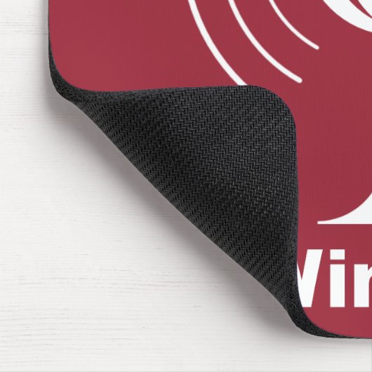 Spaß Wein-FI Mousepad (Ecke)