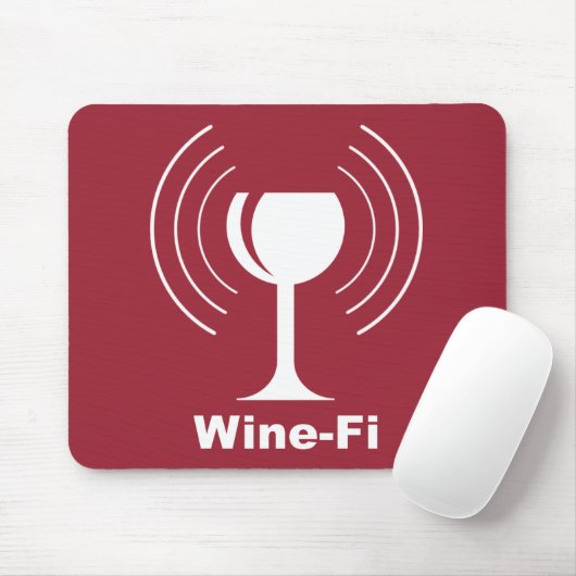 Spaß Wein-FI Mousepad (Mit Mouse)