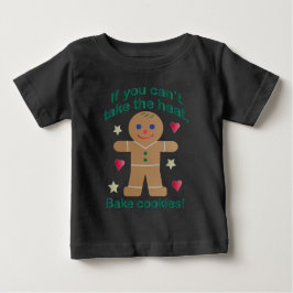 Spaß "Wenn du nicht die Hitze nehmen kannst" Lebku Baby T-shirt