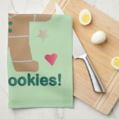 Spaß "Wenn du nicht die Hitze nehmen kannst" Lebku Geschirrtuch (Viertel Falte)