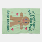 Spaß "Wenn du nicht die Hitze nehmen kannst" Lebku Geschirrtuch (Horizontal)