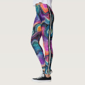 Spaß Wertvoller Stone-Slice verhindert Design mit  Leggings (Links)