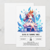 Spaß Whimsical Princess Geburtstag Einladung (Vorne/Hinten)