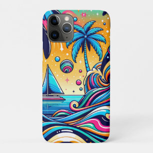 Spaß Whimsical Psychedelic Sailboat Case-Mate iPhone Hülle