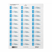 Spaß Whimsical Weihnachtskleber (Vorne)