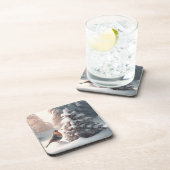 Spaß, Whimsical Winter Woodland Tiere Untersetzer (Rechte Seite)