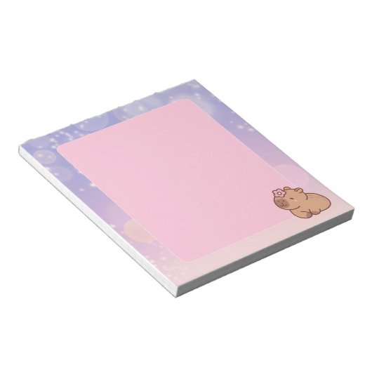 Spaß, Whimsikal, farbenfroh, Stationierung Notizblock (angewinkelt)