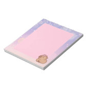 Spaß, Whimsikal, farbenfroh, Stationierung Notizblock (Rotiert)