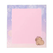 Spaß, Whimsikal, farbenfroh, Stationierung Notizblock (Vorderseite)