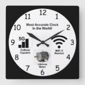 Spaß WiFi Zellulärste Uhr (Vorderseite)