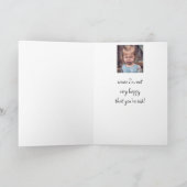 Spaß wird bald gut, nicht glücklich, dass du krank karte (Innenseite)