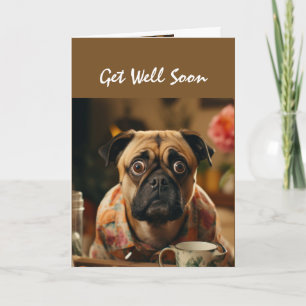 Spaß wird bald gut, nicht glücklich, dass du krank karte