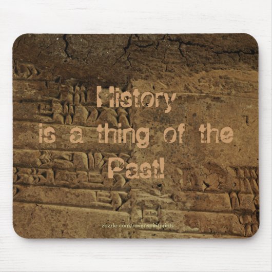 Spaß, witzig Mousepad "Sumerian Cuneiform Writing" (Vorne)