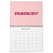 Spaß-Wörter Kalender (Feb 2027)