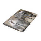 Spaß Zebra Bath Mat! Badematte (Schrägansicht)