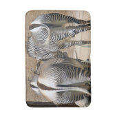Spaß Zebra Bath Mat! Badematte (Vorderseite Vertikal)