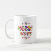 Spaß-Ziegen-Felsen Kaffeetasse (Links)