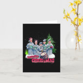 Spaß Ziviler Krieg Weihnachten Karte (Gelbe Blume)